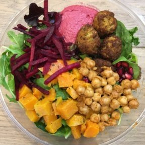 Gluten-free fall salad from Pret a Manger